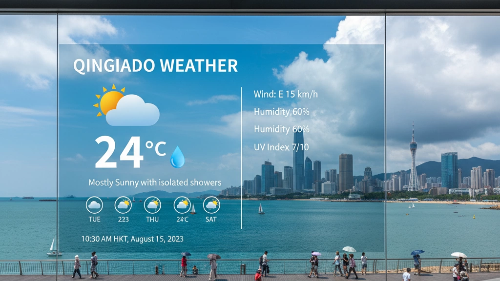 Qingdao current weather conditions update