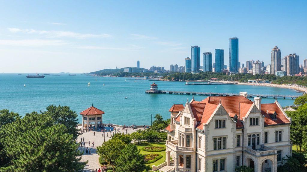 Qingdao historical architecture and scenic spots