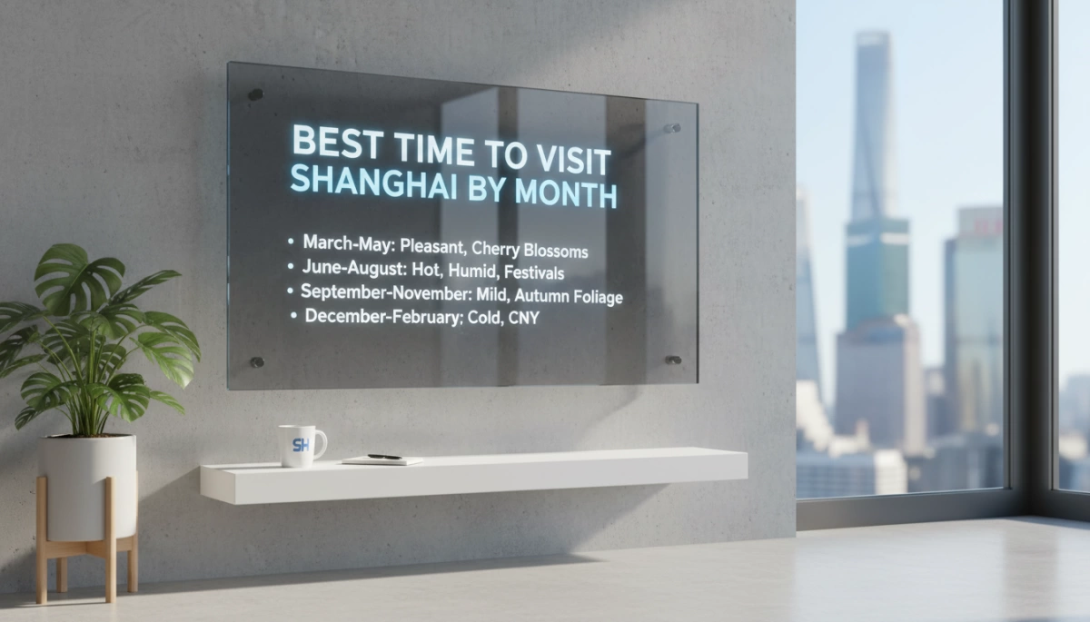 Best Time to Visit Shanghai by Month