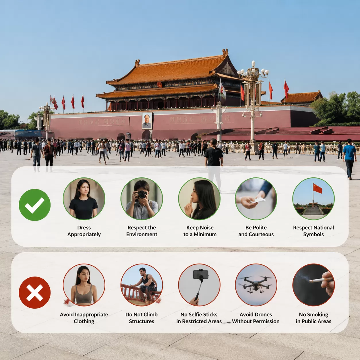 Tiananmen Square Respectful Etiquette Guide