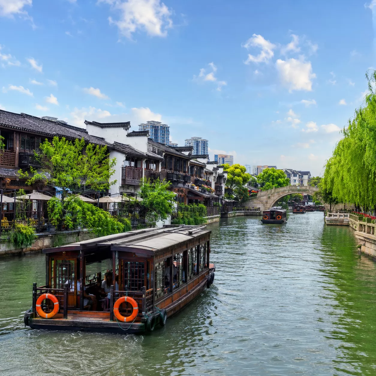 Hangzhou Grand Canal Waterway Tour