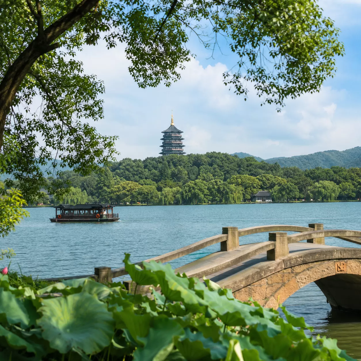 Hangzhou scenic beauty and cultural landmarks
