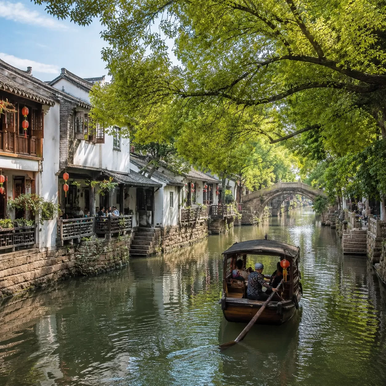Suzhou 2-Day Itinerary: Tongli & Jinji Lake