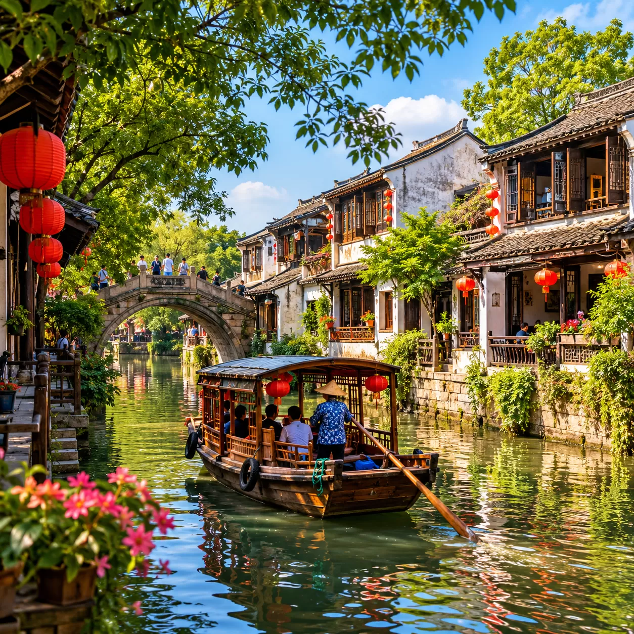 Zhouzhuang Water Town Scenic Attractions